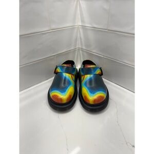 Dr. Martens Isham Mule Clog Genix Nappa Heat Map women's size 5 Slip-On Shoe NEW